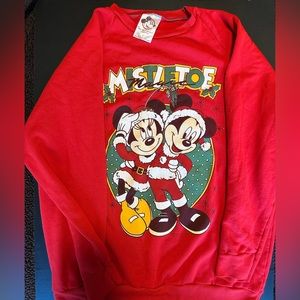Vintage Disney Mistletoe Magic Christmas Sweater